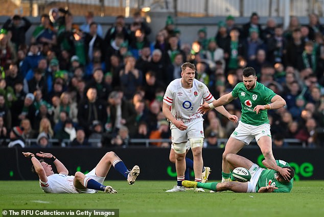 In 2023 Steward was controversially sent off when he committed a challenge against Ireland