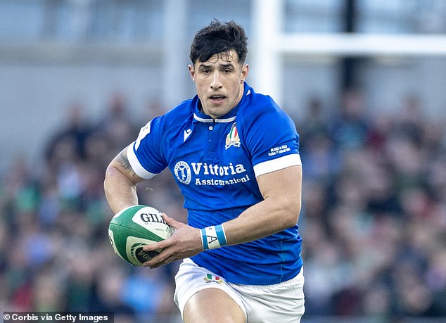 Menoncello, who has 23 caps so far, won player of the tournament in last year's Six Nations