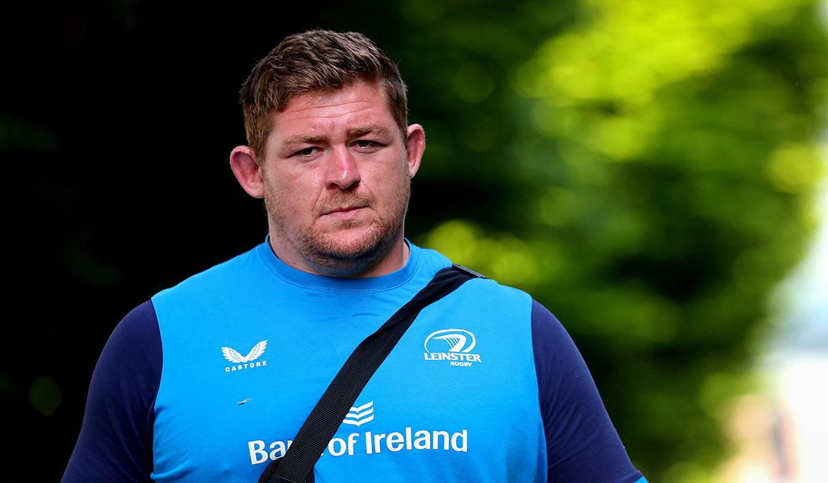 BKT United Rugby Championship, RDS, Dublin 11/5/2024 Leinster vs Ospreys Leinster’s Tadhg Furlong. Pic: INPHO/Ryan Byrne