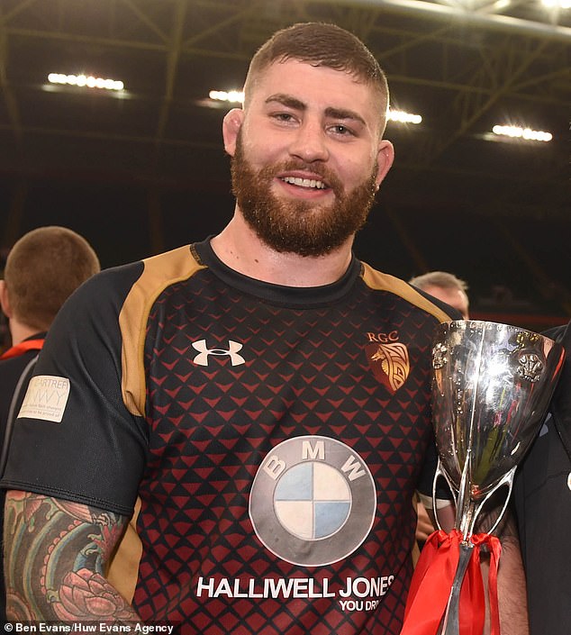 Maredudd Francis pictured during his playing career with RGC