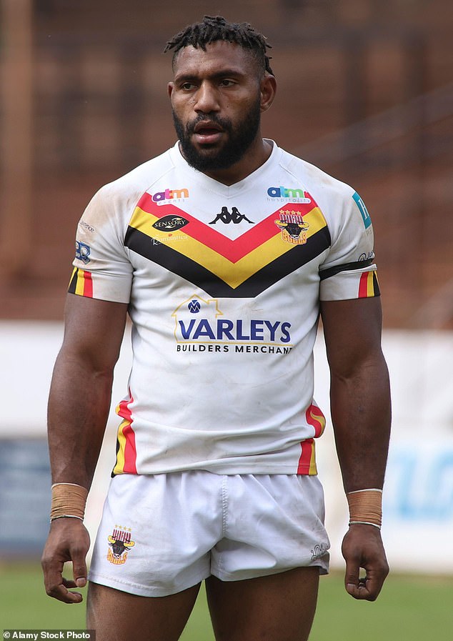 Keven Appo, pictured playing for Bradford Bulls against York City Knights on July 21, 2024