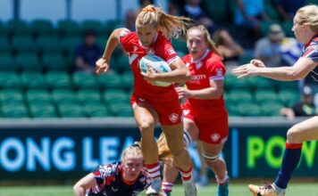 Canadian women stay unbeaten, move into semifinals of Perth rugby 7s