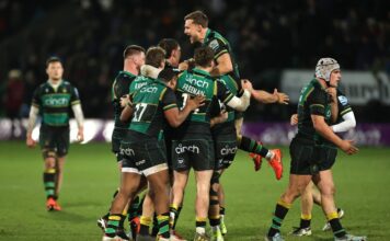 Fin Smith’s last-gasp penalty helps Northampton Saints sink Bath in pulsating clash
