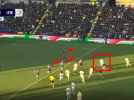 Is the overlap dying in modern rugby?