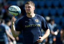 Racing92's English flyhalf Owen Farrell.