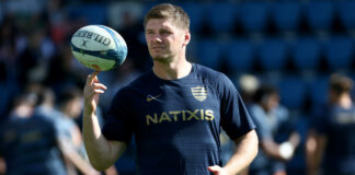 Racing92's English flyhalf Owen Farrell.