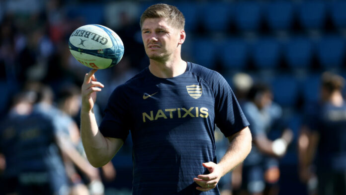 Racing92's English flyhalf Owen Farrell.