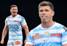 Owen Farrell panned in French media for latest Racing 92 performance