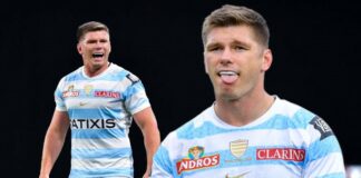 Owen Farrell panned in French media for latest Racing 92 performance