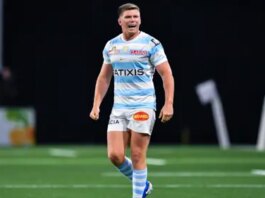 Racing's Farrell back from injury for Champions Cup match against Stormers