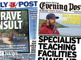 Wales' papers: Rugby legend's diagnosis and vandals 'target' cemetery