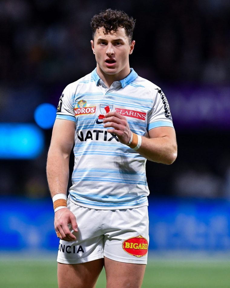 NANTERRE, FRANCE - FEBRUARY 24: Henry Arundell of Racing 92 looks on during the Top 14 match between Racing 92 and Stade Francais at Paris La Defense Arena on February 24, 2024 in Nanterre, France. (Photo by Franco Arland/Getty Images)