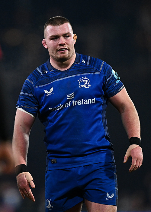 Jack Boyle of Leinster during the United Rugby Championship match between Munster and Leinster at Thomond Park in Limerick. Pic: Seb Daly/Sportsfile