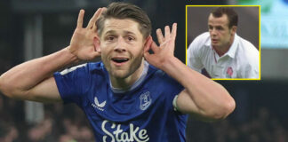 Ex-England rugby star confesses to committing cardinal sin at Everton vs Liverpool