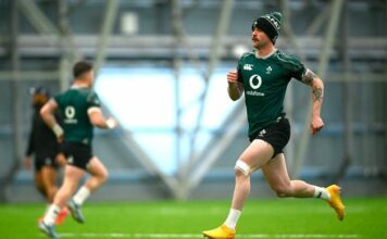 Ireland ease Caelan Doris fears as Mack Hansen and Joe McCarthy train but Tadhg Furlong expected to miss Wales clash