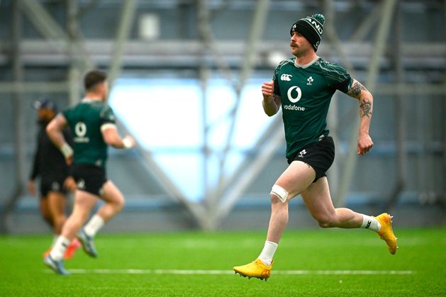 Ireland ease Caelan Doris fears as Mack Hansen and Joe McCarthy train but Tadhg Furlong expected to miss Wales clash