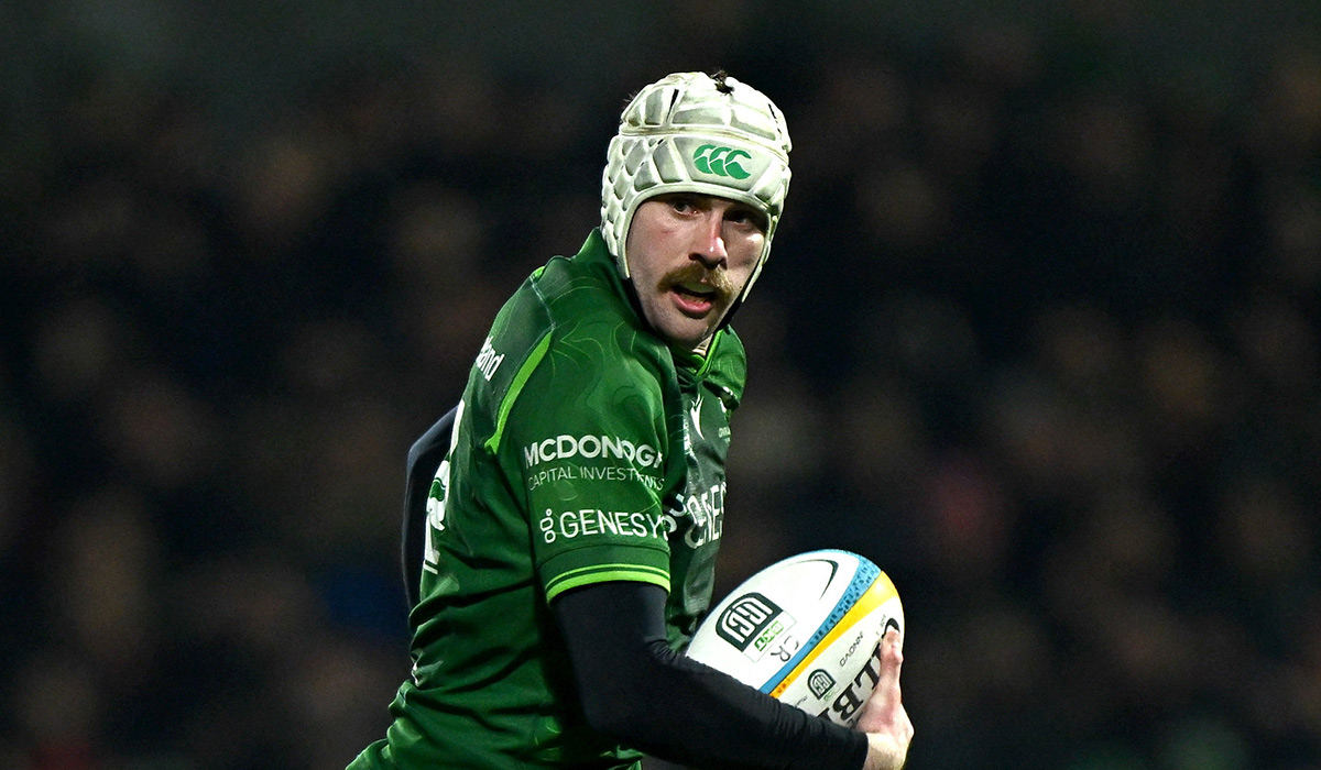 Mack Hansen with Connacht. Pic: Sportsfile