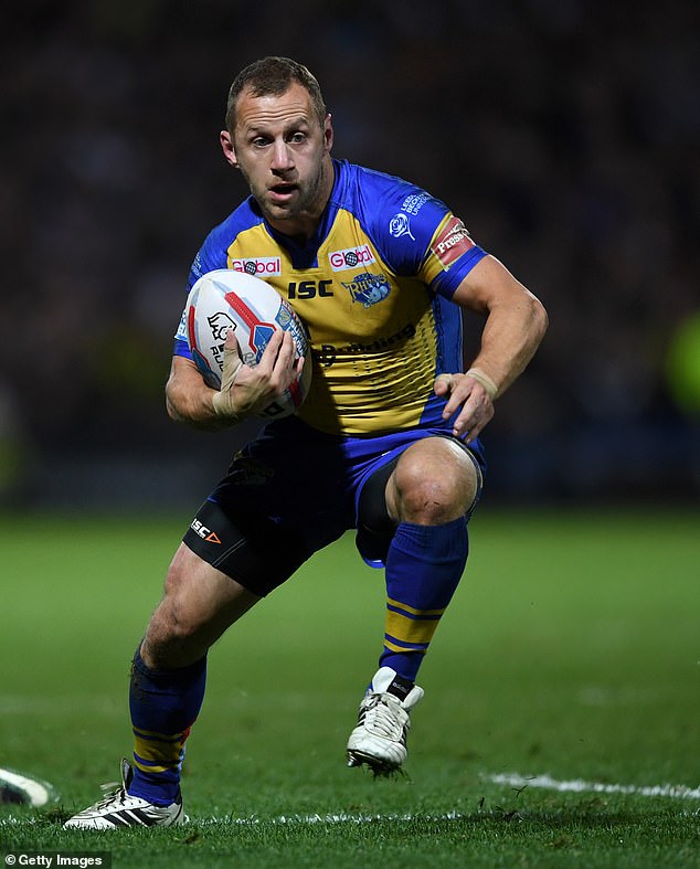 Burrow during the Betfred Super League semi final between Leeds Rhinos and Hull FC at Headingley on September 29, 2017