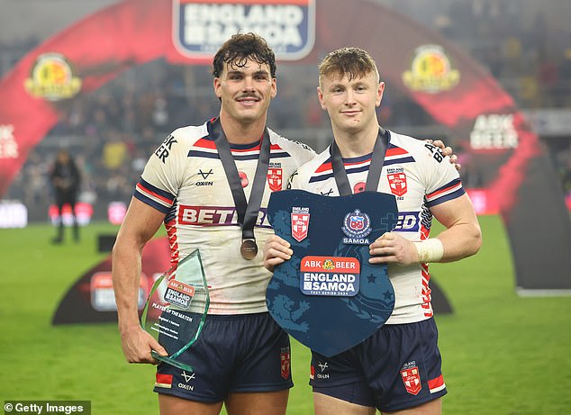 Herbie Farnworth (left) would start for England, according to Martin Gleeson, and could end up as a wildcard option