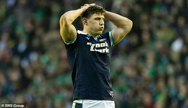 Co-captain Rory Darge insisted Scotland had not been muscled out... but he was fooling no one