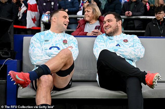 George's Saracens and England team-mate Ben Earl (left) has labelled him an 'icon'