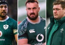 Ireland trio ruled out of Wales Six Nations game