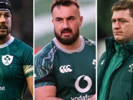 Ireland trio ruled out of Wales Six Nations game