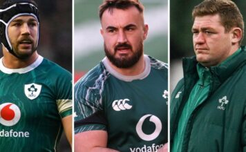 Ireland trio ruled out of Wales Six Nations game