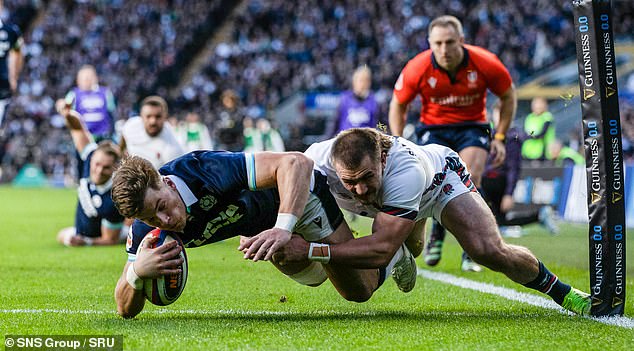 Huw Jones' try-scoring performance was one of several positives for Scotland at Twickenham