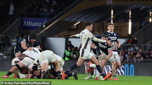 England sent the ball skyward with infuriating regularity and were booed at half-time