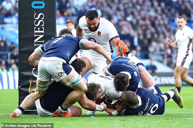 Tommy Freeman knows that he didn't get the ball down for England's sole try of the encounter