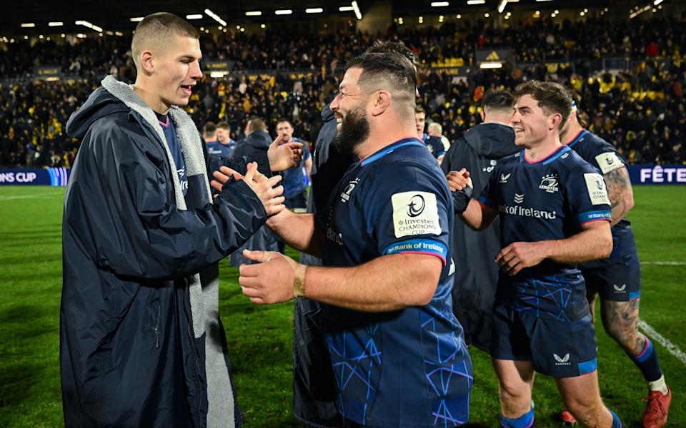 Rabah Slimani playing for Leinster