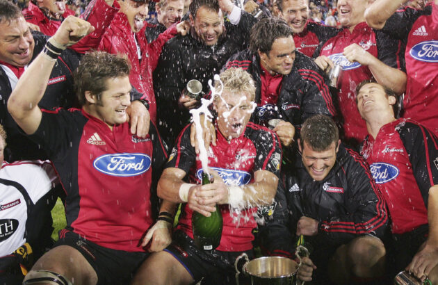  Crusaders are the most successful team in Super Rugby history with 12 titles. (Photo by Chris McGrath/Getty Images)