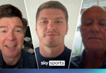 Famous fans of Wigan Warriors and Warrington Wolves, including Rick Astley and  Owen Farrell, look ahead to the two sides, historic Las Vegas match. 