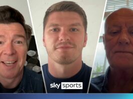 Famous fans of Wigan Warriors and Warrington Wolves, including Rick Astley and  Owen Farrell, look ahead to the two sides, historic Las Vegas match. 