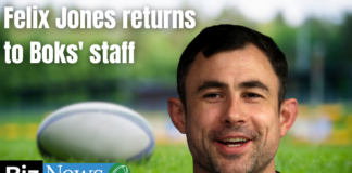 BizNews Rugby: Felix Jones returns to Boks' staff; home test match venues announced; and URC predictions