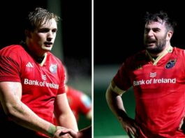 Coombes and Hodnett added to Ireland squad, Doris and Kelleher injuries to be monitored