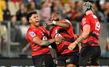 Crusaders open Super Rugby Pacific with 33-25 win over Hurricanes