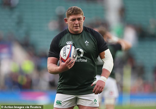 Prop Tadhg Furlong missed Ireland’s November campaign with a hamstring problem