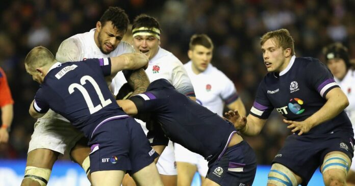 England vs Scotland tunnel bust-up as 'break some bones' threat sparked brawl | Rugby | Sport