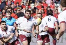 Georgia’s national rugby team defeats Spain in Rugby Europe