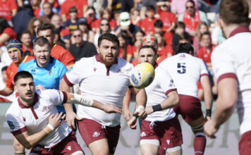 Georgia’s national rugby team defeats Spain in Rugby Europe