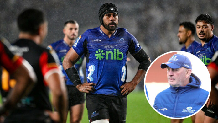 Patrick Tuipulotu bemoans Blues' display in key aspect in loss to Chiefs : Planet Rugby