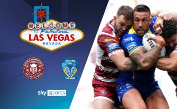Rugby League in Las Vegas 2025 LIVE! Live commentary, video, and match updates as Wigan Warriors take on Warrington Wolves in Sin City
