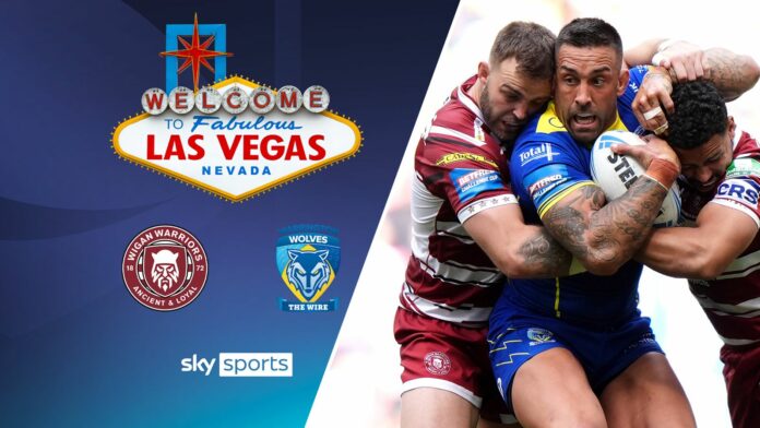 Rugby League in Las Vegas 2025 LIVE! Live commentary, video, and match updates as Wigan Warriors take on Warrington Wolves in Sin City