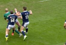 Scotland Six Nations stars in sickening head-to-head collision as Ireland medics help out | Rugby | Sport