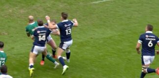 Scotland Six Nations stars in sickening head-to-head collision as Ireland medics help out | Rugby | Sport