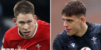 Liam Williams and Dafydd Jenkins