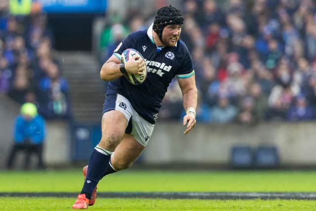 Zander Fagerson is in line to win his 74th Scotland cap this weekend.