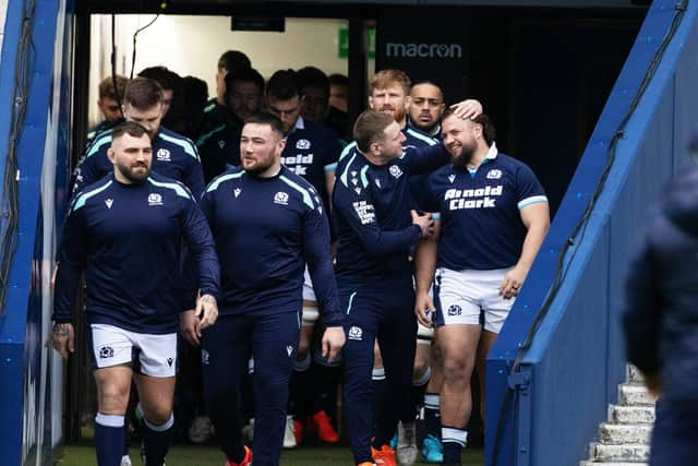 Jamie Bhatti, Zander Fagerson, Finn Russell and Pierre Schoeman are in the Scotland squad to face Wales this weekend.